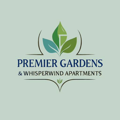 Premier Gardens and Whisperwind Apartments logo
